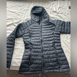 Columbia Women's White Out Mid Omni-Heat Long Hooded Jacket